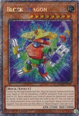 Block Dragon - RA04-EN268 - Platinum Secret Rare - 1st Edition